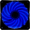 Вентилятор для корпуса Digma DFAN-LED-BLUE DFAN-LED-BLUE, фото 