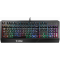 Клавиатура MSI VIGOR GK20 RU черный USB Multimedia for gamer LED (подставка для запястий), фото 