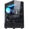 Корпус Formula Crystal Z1 черный без БП ATX 2xUSB2.0 1xUSB3.0 audio bott PSU, фото 