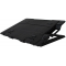 Теплоотводящая подставка Zalman ZM-NS2000 для ноутбуков 17“, размеры: 375 x 275 x 26.7 ~ 51.3 mm, интерфейс: USB2.0 x 3, USB Input x 1, вентилятор 200мм, фото 