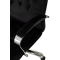 Кресло руководителя Бюрократ T-9928SL Fabric черный Italia Black крестов. металл хром, фото , изображение 5