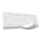 УЦ Клавиатура + мышь A4Tech FStyler F1010 Белый, фото , изображение 4