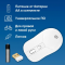 Мышь Оклик 509MW white белый оптическая (1600dpi) беспроводная USB для ноутбука (3but), фото , изображение 4