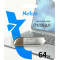 Флеш Диск Netac 64Gb U352 NT03U352N-064G-20PN USB2.0 серебристый, фото , изображение 6