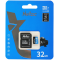 Карта памяти 32Gb MicroSD Netac P500 + SD адаптер (NT02P500STN-032G-R), фото , изображение 2