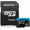 Карта памяти MICRO SDXC 512GB AUSDX512GUICL10A1-RA1 ADATA, фото , изображение 2