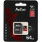 Карта памяти 64Gb Netac P500 Extreme Pro + SD адаптер  (NT02P500PRO-064G-R), фото , изображение 2