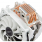 Кулер Alseye S120D-W Universal, TDP 135W, 2x120FAN, 4 heat pipe, WHITE, PWM, RTL, фото , изображение 4