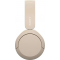 Наушники накладные Sony WH-CH520 бежевый беспроводные bluetooth оголовье (WH-CH520/C), фото , изображение 2