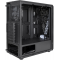 Корпус Miditower ExeGate EVO-8225 (ATX, без БП, 2*USB+1*USB3.0, черный, 2 вент. с RGB подсветкой и полоса на передней панели, боковая панель - закаленное стекло), фото , изображение 2