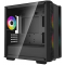 Корпус компьютерный DeepCool CC360 ARGB (R-CC360-BKAPM3-G-1) (mATX, без БП, 2xUSB, с окном), фото , изображение 2