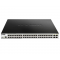 Управляемый коммутатор 2 уровня D-Link DGS-1210-52MPP/ME/B3A PROJ с 48 портами 10/100/1000Base-T и 4 портами 1000Base-X SFP (48 портов с поддержкой PoE 802.3af/802.3at (30 Вт), PoE-бюджет 740 Вт), фото 