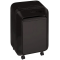 Шредер Fellowes PowerShred LX210 черный (секр.P-4) перекрестный 16лист. 23лтр. скрепки скобы пл.карты, фото , изображение 3