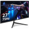 Монитор 27 ExeGate SmartView ES2707CA IPS 2560x1440, 75 Гц, 1 мс, 16:9, 300 кд/м2, 1хHDMI, 1хDP, выход на наушники, черный, фото 
