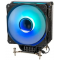 Кулер Eurocase 6PI120ARGB LGA775/115X/1700/FM2+/FM2/FM1/AM4/AM3/AM2+/AM2/AM5 (120mm fan, 800-1800rpm, 79.02CFM, 36dBA, 4-pin, TDP 200W), фото 