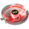 Кулер ExeGate Wizard EE91-PWM.RED (Al, LGA775/1150/1151/1155/1156/1200/1700/1851/AM2/AM2+/AM3/AM3+/AM4/AM5/FM1/FM2/754/939/940, TDP 75W, Fan 90mm, PWM, 800-2400RPM, Hydro bearing, 4pin, 11-24db, 215г, красная подсветка, с термопастой, на защелках, Color B, фото 