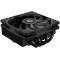 Кулер для процессора ID-COOLING IS-40-XT BLACK LGA1700/1200/115X/AM5/AM4 низкопрофильный высота 47mm (24шт/кор, TDP 100W, PWM, 4 тепл.трубки прямого контакта, FAN 92mm, черный) BOX, фото 