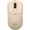 Мышь беспроводная Acer OMR312 бежевый, 3200 dpi, радиоканал, Bluetooth, USB, кнопки - 5, фото 