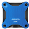 Внешний накопитель SSD A-Data USB3.1 2TB SD620-2TCBL SD620 2.5 синий, фото 