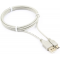 Кабель USB2.0 Cablexpert CC-USB2-AM5P-6-N, AM/MiniUSB, медь, экран, Pro, 1.8м серый, пакет, фото 