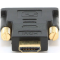 Адаптер (переходник) Gembird  HDMI-DVI A-HDMI-DVI-1, 19M/19M, золотые разъемы, пакет, фото 