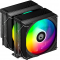 Кулер для процессора ID-Cooling FROZN A620 PRO SE ARGB LGA1700/1200/115X/AM5/AM4 (8шт/кор, TDP 260W, PWM, черный, 6 тепл.трубок + медная база, DUAL ARGB FAN 120mm) RET, фото 