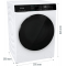 Стирально-сушильная машина  Gorenje WD2PA1X64ADAAW/C белый загр. фронтальная макс.: 10,5 кг 1400об/мин класс: А++, фото , изображение 25