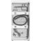 Стиральная машина MAUNFELD MFWM127WH белый, фото , изображение 22