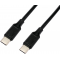 Кабель USB2.0 Cablexpert ССP-USB2.0-240W-1M Type-C/Type-C, 5А, 240Вт, PD3.1/QC4.0, медь, алюминиевые коннекторы, оплетка, 1м, черный, пакет, фото 