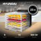 Сушка для фруктов и овощей Hyundai HYFD-8800 12под. 600Вт черный, фото , изображение 2