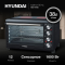 Мини-печь Hyundai MIO-HY086 38л. 1600Вт черный, фото , изображение 2