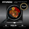 Плита Электрическая Hyundai HYC-0105 белый стеклокерамика (настольная), фото , изображение 2