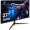 Монитор 27 ExeGate Combat EF2707C IPS 1920x1080, 165 Гц, 1 мс, 16:9, 300 кд/м2, HDMI, DisplayPort, выход на наушники, черный, фото , изображение 3