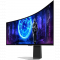 Монитор Samsung Odyssey OLED G9 S49DG952SI, 49 5120x1440, OLED, 240Гц, 1хHDMI, 1хDP, изогнутый, серебристый, фото , изображение 3