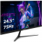 Монитор 24.5 ExeGate SmartView EH1500 (IPS LED Grade A+, FHD, 1920x1080@75Гц, 16:9, 250cd/m2, 1000:1, 178°/178°, 5ms, D-Sub, HDMI, Flicker-free, FreeSync, Low Blue Light, кабель HDMI 1.5м, VESA 75x75, регулировка наклона (tilt), черный), фото , изображение 3