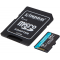 Флеш карта microSD 64GB Kingston microSDXC Class UHS-I U3 V30 Canvas Go (SD адаптер) 45MB/s, фото 