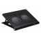 Охлаждающая подставка Buro BU-LCP170-B214 17398x300x29мм 2xUSB 2x 140ммFAN 926г металлическая сетка/пластик черный, фото , изображение 5