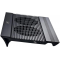 Теплоотводящая подставка под ноутбук DeepCool N8 BLACK (до 17, вентилятор 2x140мм,  алюминий, черный, 2USB ), фото , изображение 2