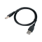Кабель USB2.0 Cablexpert CC-USB2-AMAM-1M, AM/AM, экран, 28/26AWG, медь, Pro, 1м, черный, пакет, фото , изображение 3