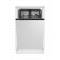 Встраиваемая посудомоечная машина Beko BDIS1W861, белый, 44.8 см, 9 компл., 55 дБ, класс A, фото 