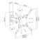 Кронштейн для телевизора Ultramounts UM 866B 13"-42" черный, фото , изображение 2