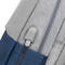 Рюкзак для ноутбука 17.3" Riva 7567 серый/темно-синий полиэстер (7567 GREY/DARK BLUE), фото , изображение 9