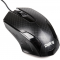 Мышь Dialog Pointer MOP-07U Black USB, оптическая мышь, 3 кнопки + ролик, фото 
