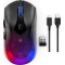 Мышь Lenovo Legion M410 Wireless RGB Gaming черный оптическая 16000dpi беспров. BT/Radio USB (GY51P83012), фото , изображение 12