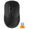 Мышь беспроводная A4Tech Fstyler FB10C черный, 2000 dpi, радиоканал, Bluetooth, USB, кнопки - 4, фото 