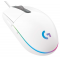 Мышь игровая Logitech G102 LIGHTSYNC White белая, оптическая, 200-8000dpi, 2.1м USB2.0, 6 программируемых кнопок, RGB подсветка, под обе руки, фото 