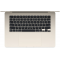 Ноутбук Apple MacBook Air 15"Starlight 10CPU/10GPU 16/512GB Apple M4 MW1K3LL/A A3241 195949841507, фото , изображение 2