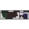 Клавиатура игровая DEFENDER Dark Knight GK-077 45077, черно-белая, фото 
