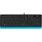 Клавиатура + мышь A4Tech Fstyler F1010 Black/Blue, фото , изображение 2