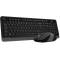 Клавиатура + мышь A4Tech Fstyler F1010 Black/Grey, фото , изображение 2